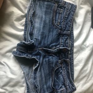 american eagle low rise shorties